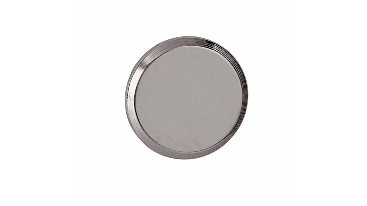 Magneet MAUL Neodymium rond 22mm 8kg nikkel