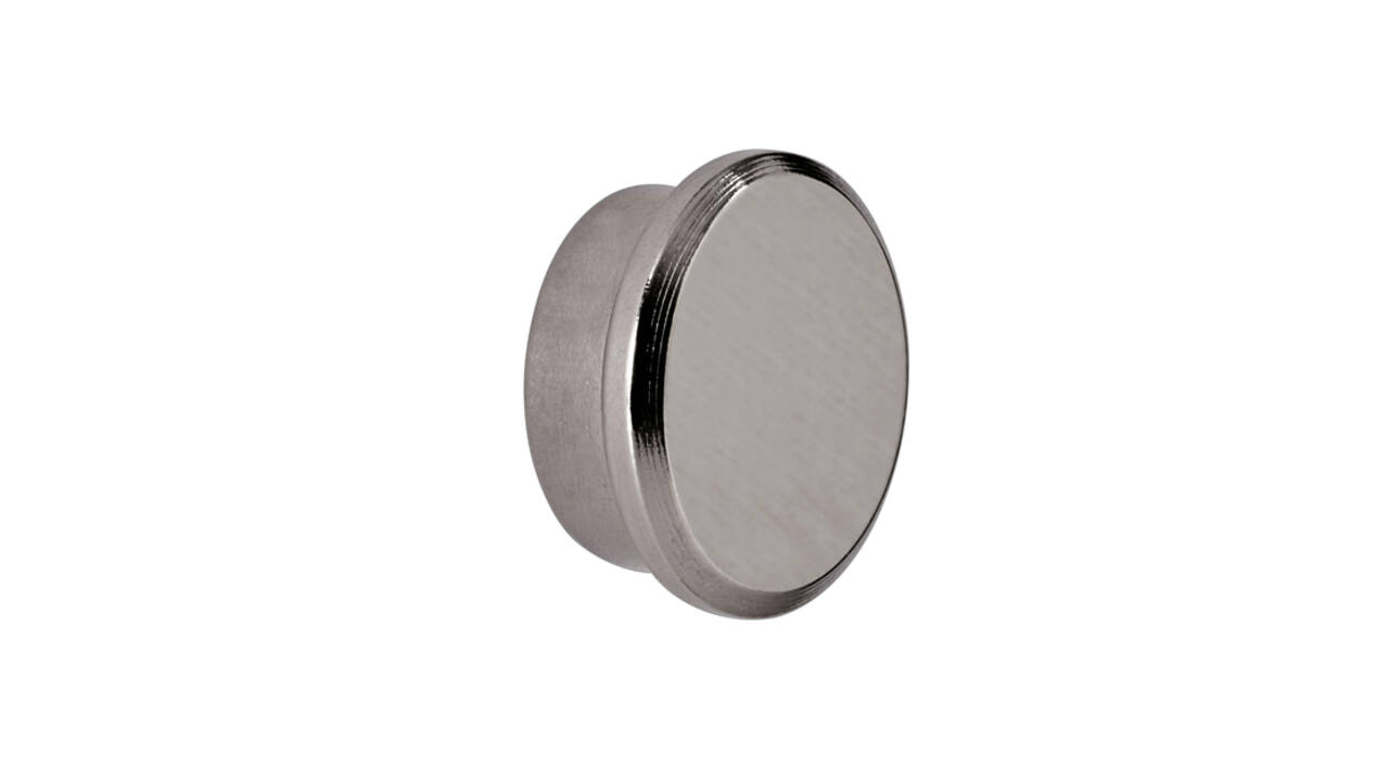 Magneet MAUL Neodymium rond 22mm 8kg nikkel