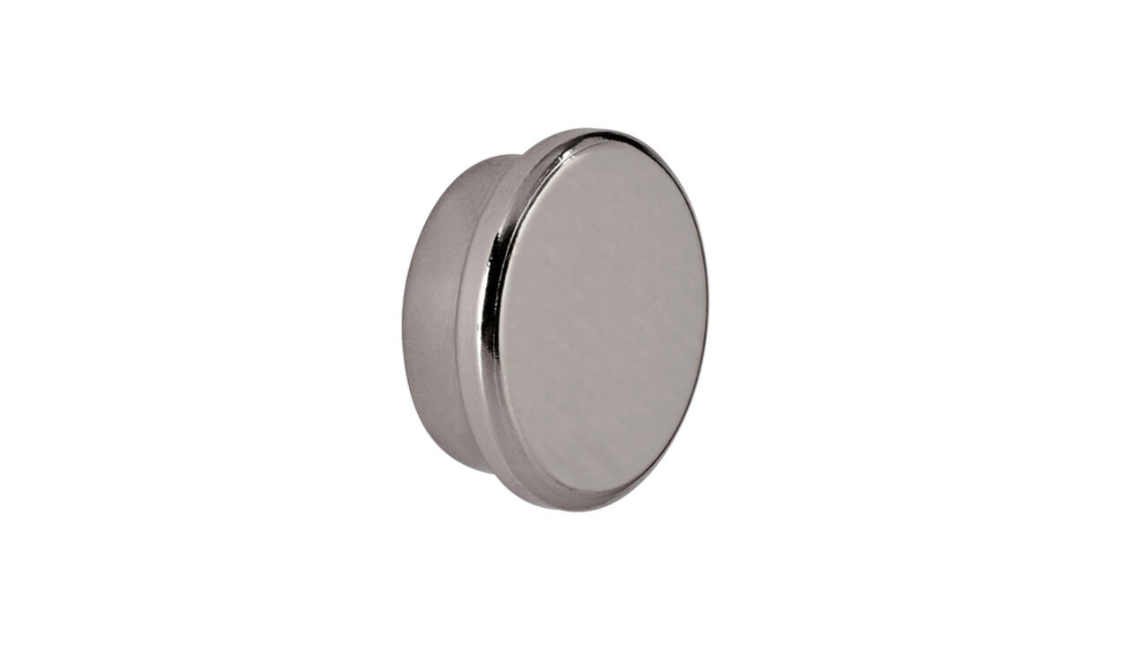 Magneet MAUL Neodymium rond 25mm 13kg nikkel
