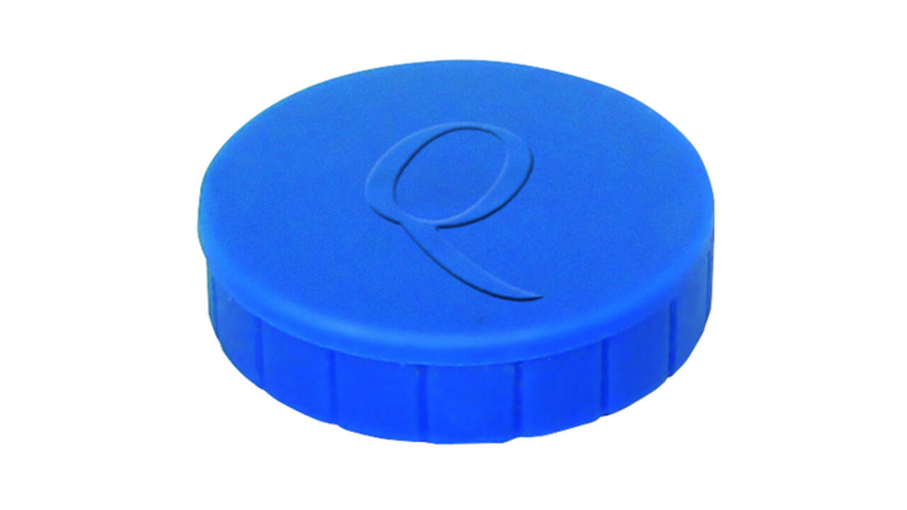 Magneet Quantore 20mm 300gram blauw 10 stuks