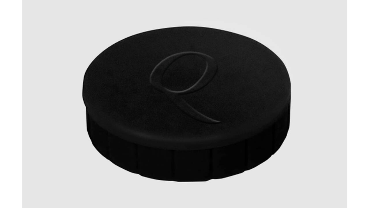 Magneet Quantore 20mm 300gram zwart 10 stuks
