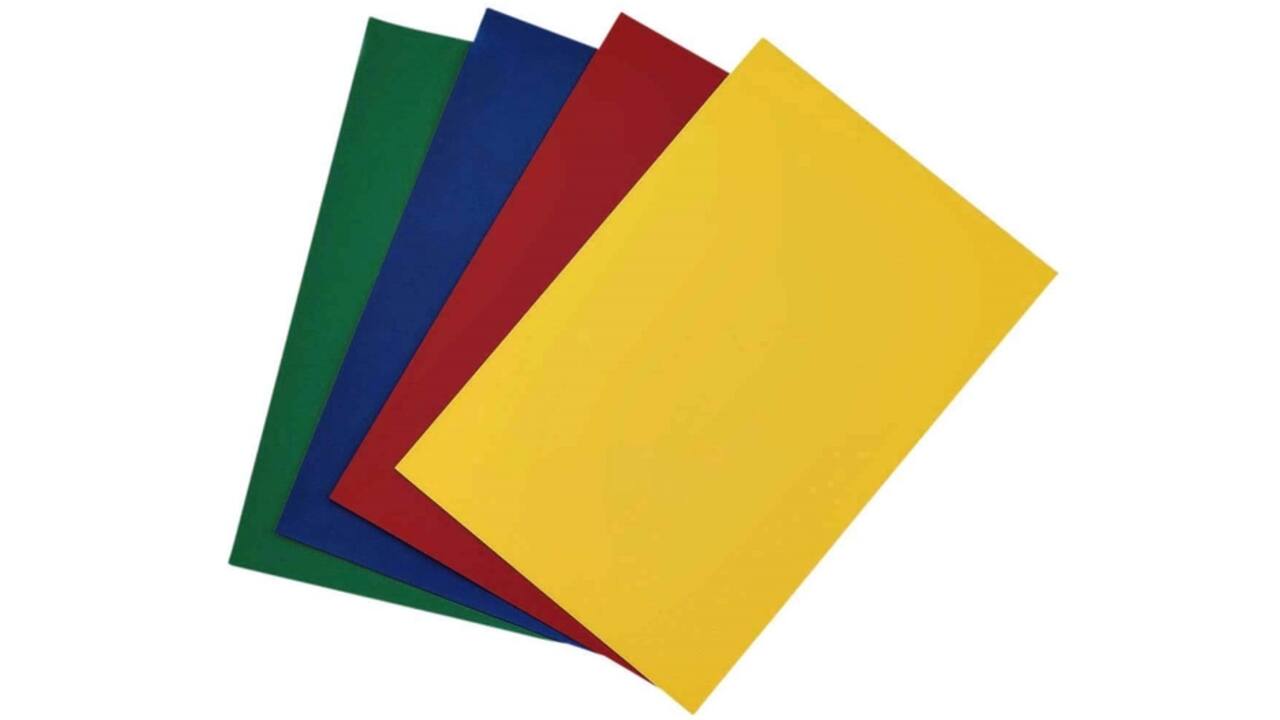 Magneetvel MAUL 200x300mm geel beschrijf- wisbaar en te knippen