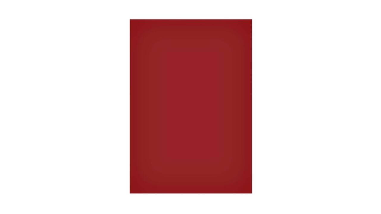 Magneetvel MAUL 200x300mm rood beschrijf- wisbaar en te knippen