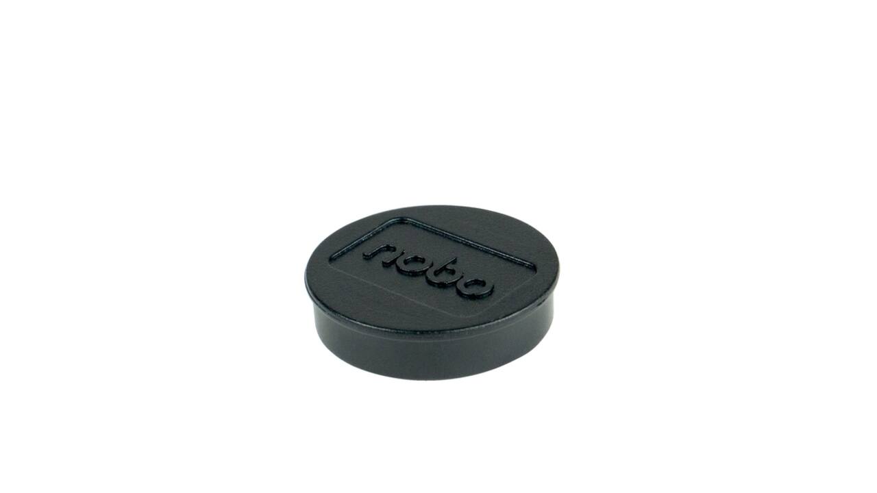 Magneet Nobo 30mm zwart 4 stuks