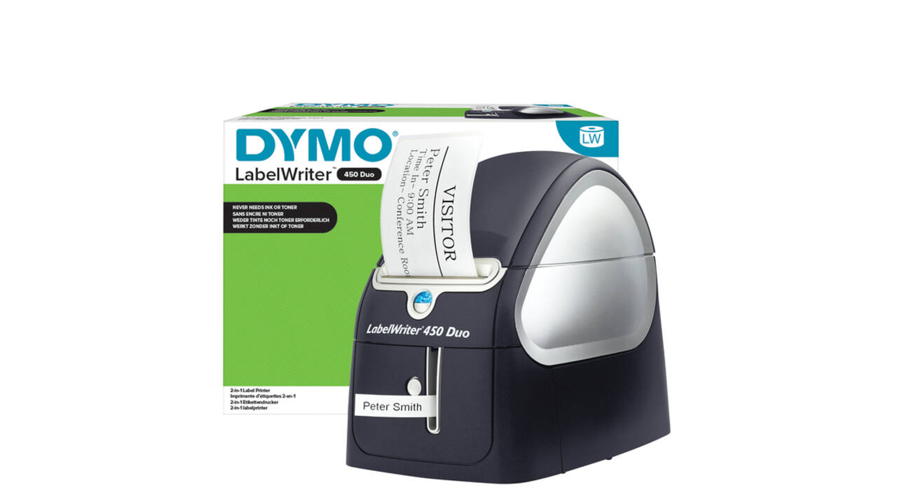 Labelprinter Dymo LabelWriter 450 Duo desktop zwart