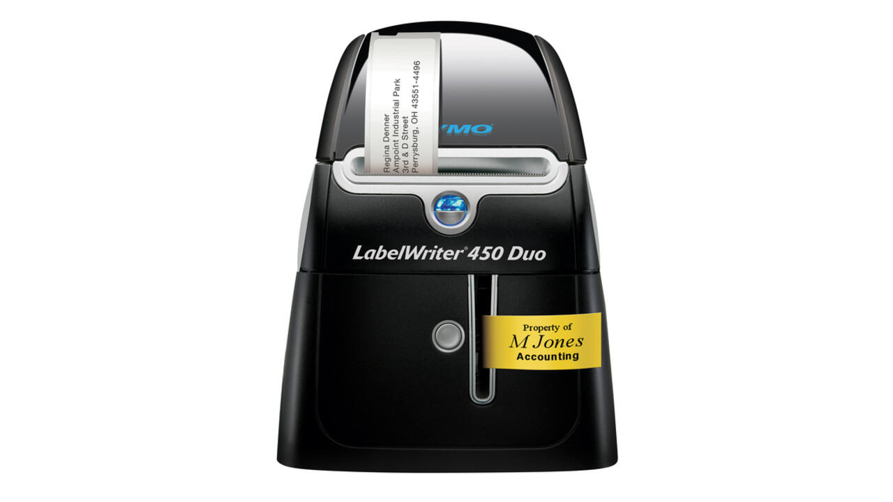 Labelprinter Dymo LabelWriter 450 Duo desktop zwart