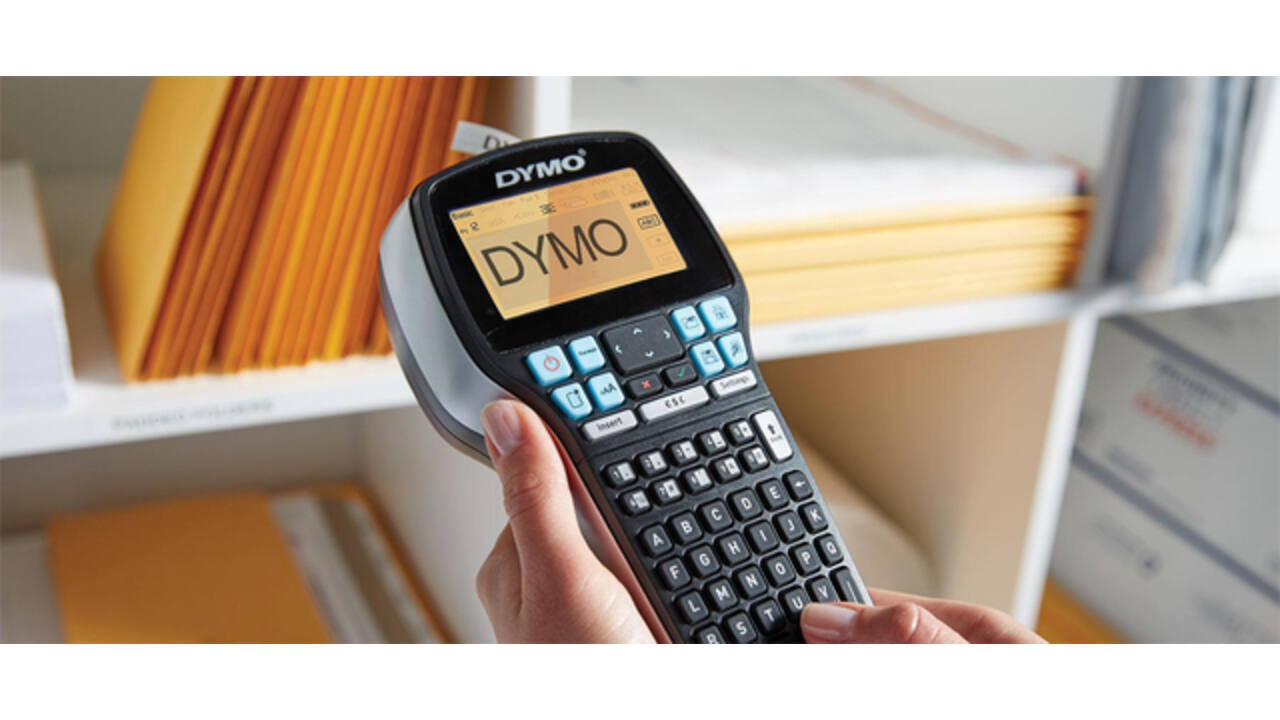 Labelprinter Dymo LabelManager 420P draagbaar abc 19mm zwart