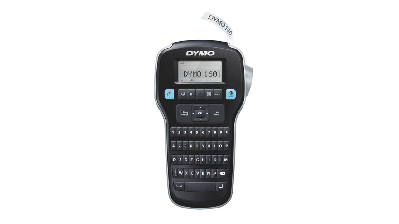 Labelprinter Dymo LabelManager 160 draagbaar azerty 12mm zwart