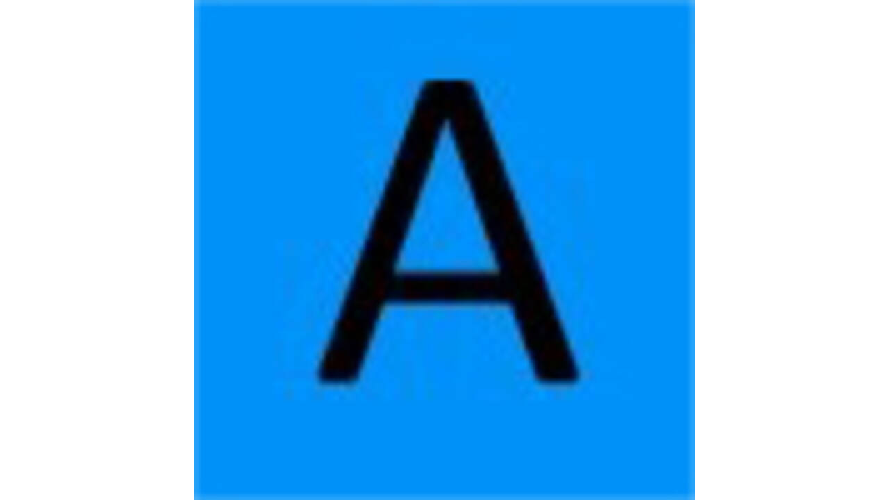 Labeltape Dymo LabelManager D1 polyester 12mm zwart op blauw