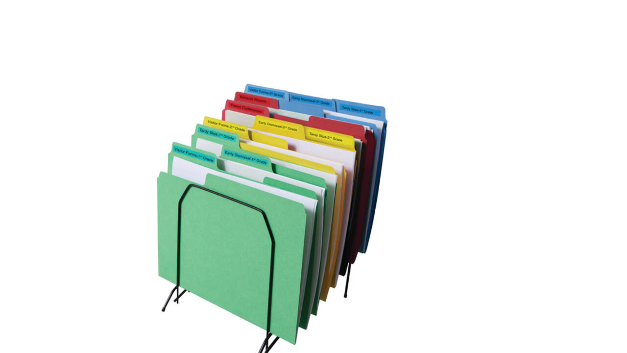 Labeltape Dymo LabelManager D1 polyester 9mm zwart op geel