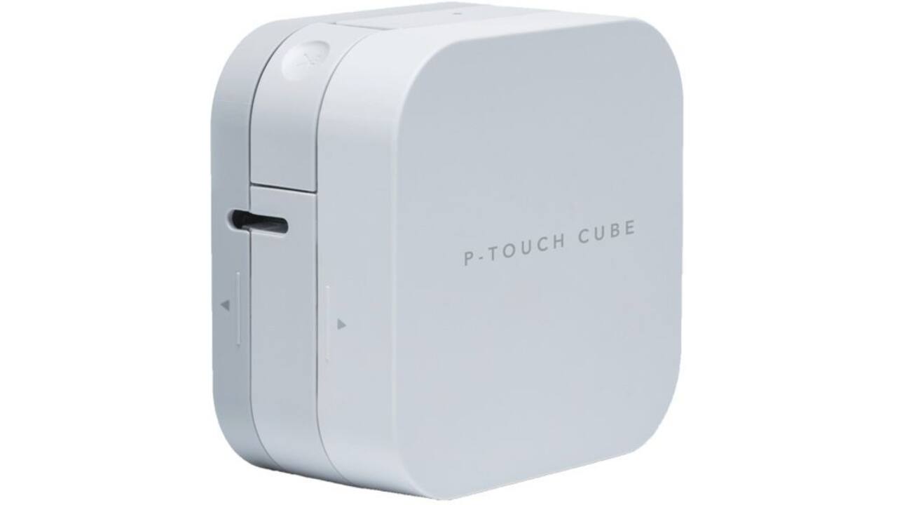 Labelprinter Brother P-touch Cube TZe PT-P300BT desktop 12mm wit