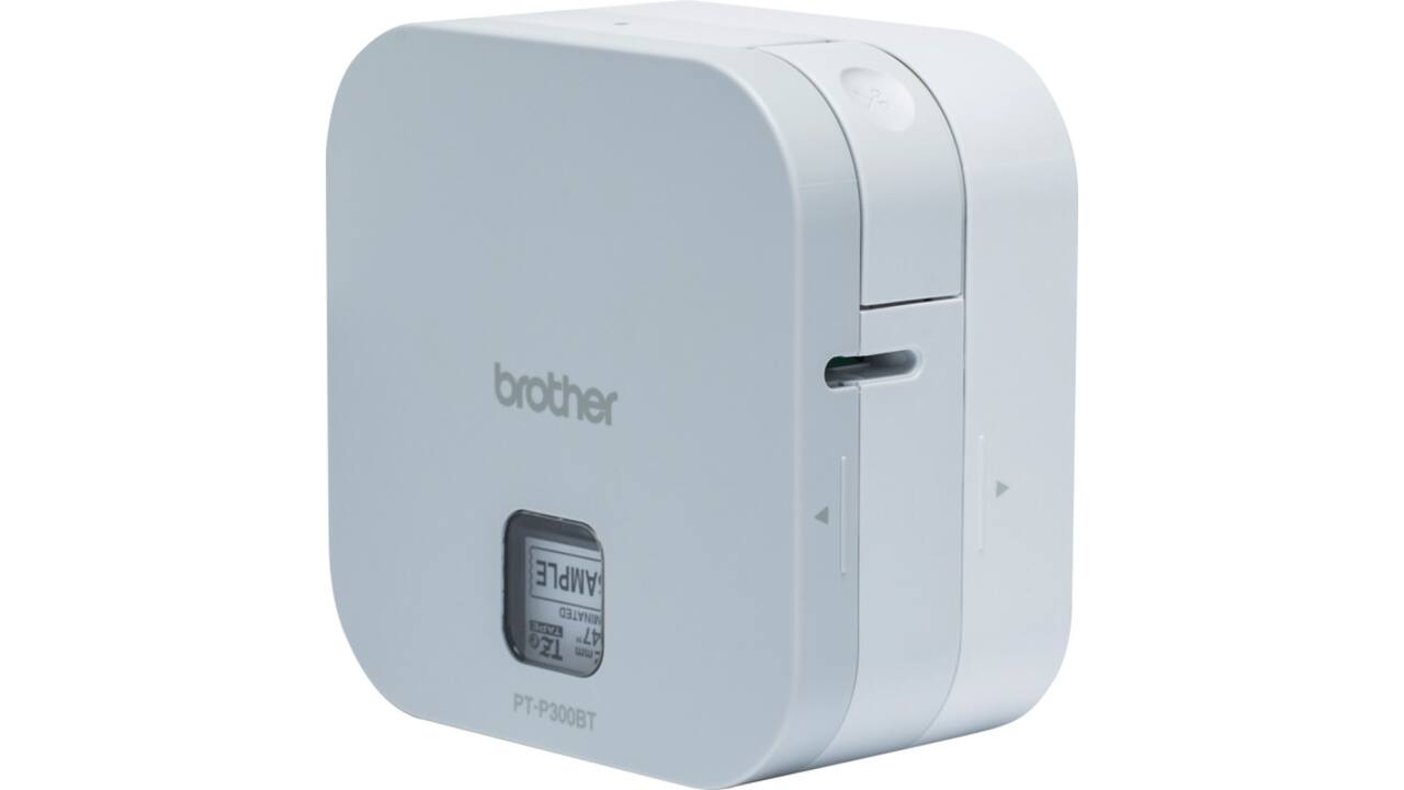 Labelprinter Brother P-touch Cube TZe PT-P300BT desktop 12mm wit