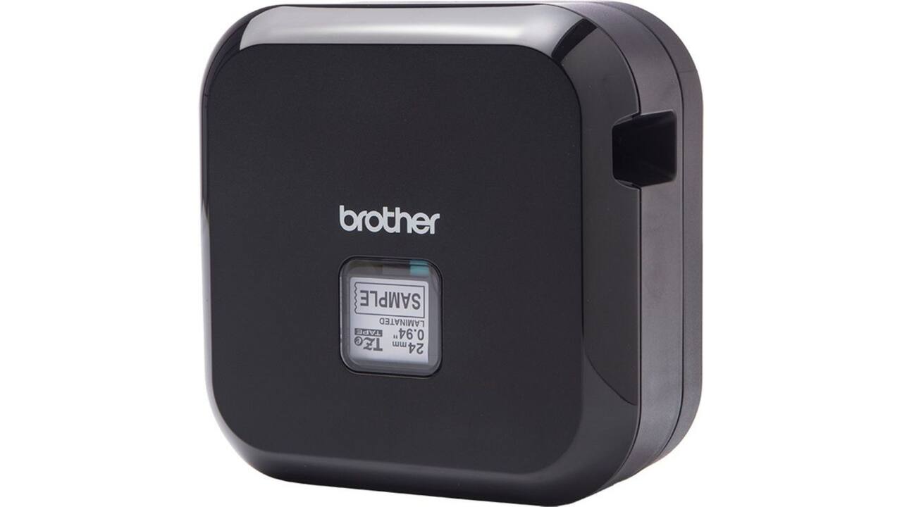 Labelprinter Brother P-touch Cube Plus TZe PT-P710BT desktop 24mm zwart