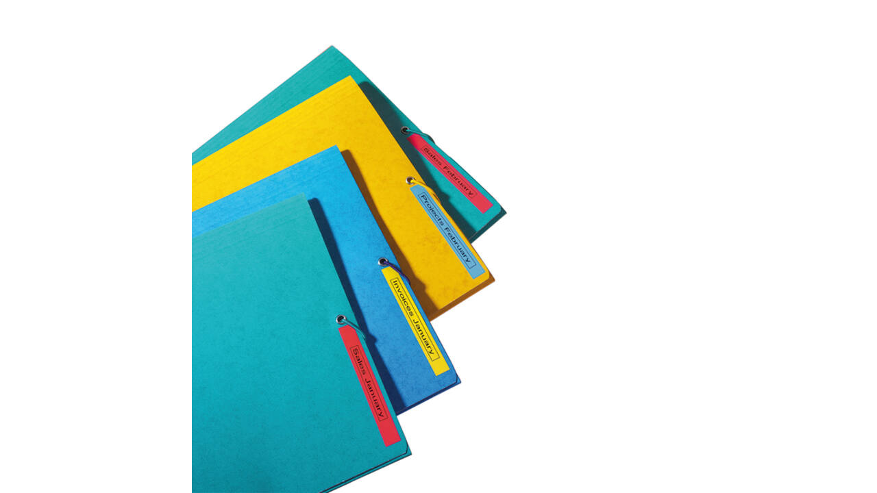 Labeltape Dymo LabelManager D1 polyester 9mm zwart op rood