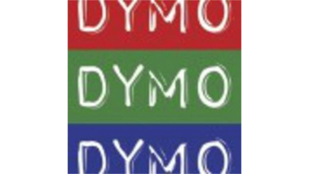 Reliëftape Dymo embossing vinyl 9mm assorti 3 stuks