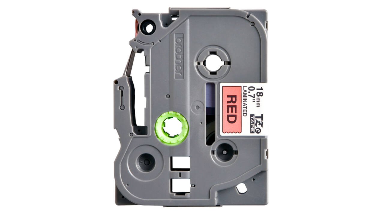 Labeltape Brother P-touch TZe-441 standaard 18mm zwart op rood