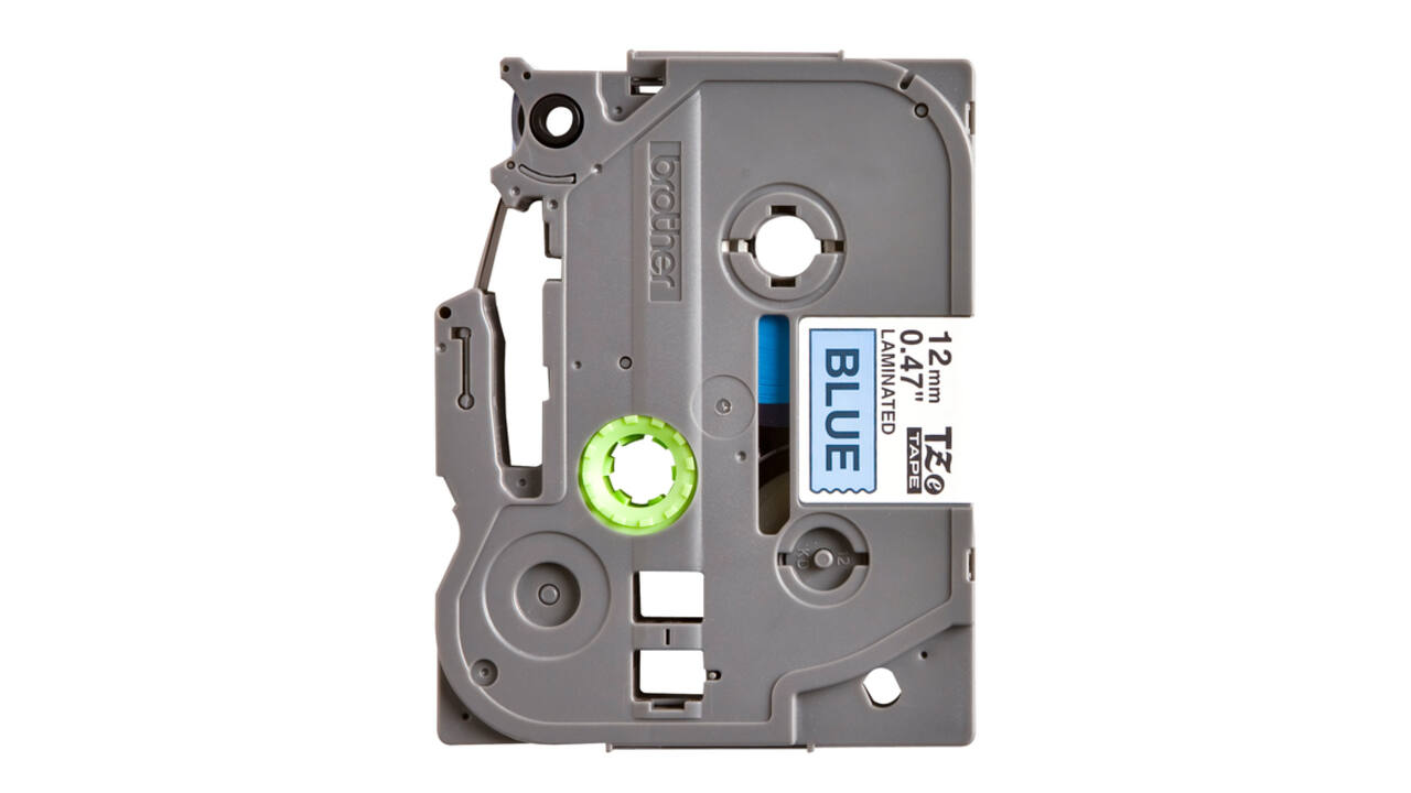 Labeltape Brother P-touch TZe-531 standaard 12mm zwart op blauw