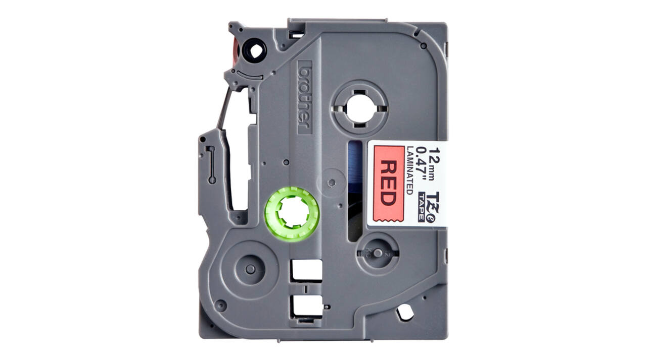 Labeltape Brother P-touch TZe-431 standaard 12mm zwart op rood