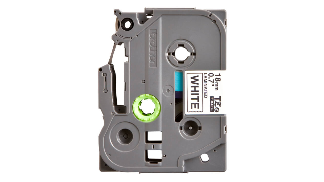 Labeltape Brother P-touch TZe-241 standaard 18mm zwart op wit