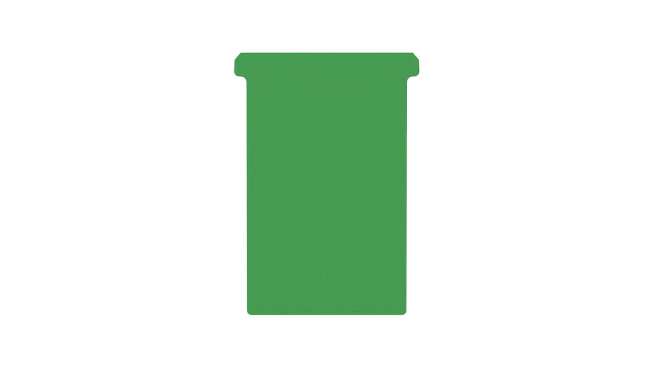 T-kaart Djois formaat 4 107mm groen 100 stuks