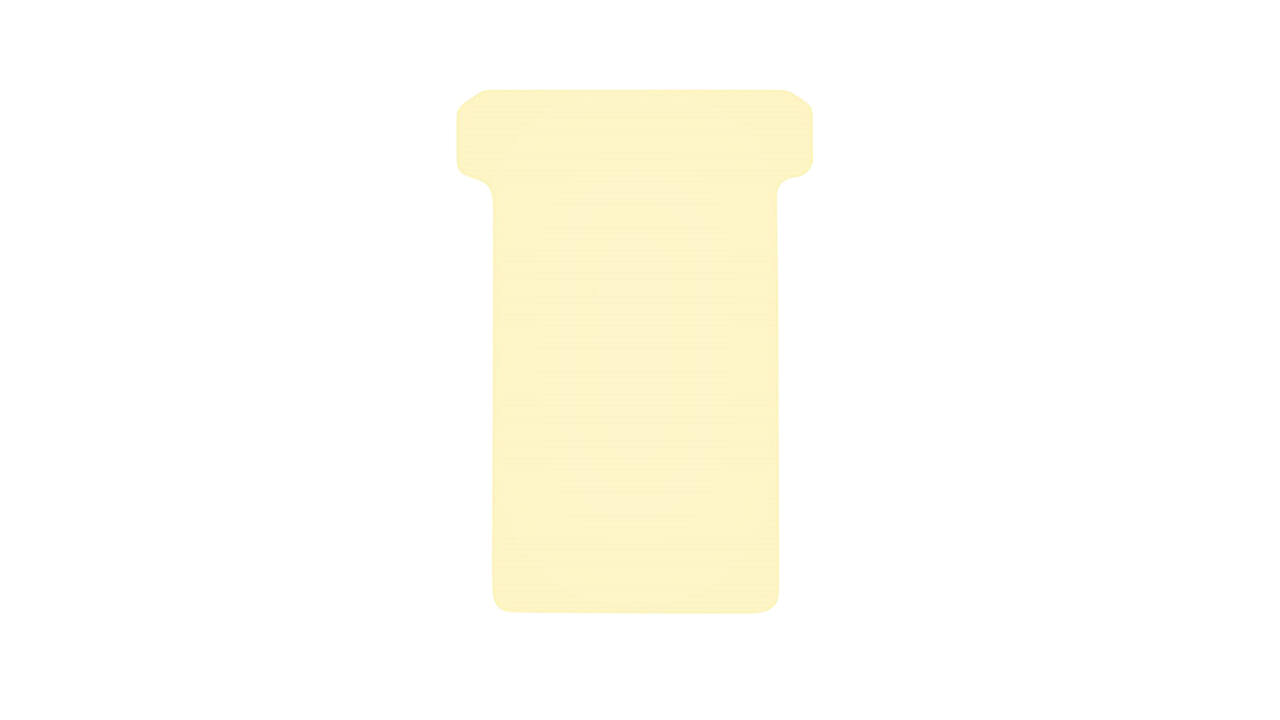 T-kaart Djois formaat 2 48mm beige 100 stuks