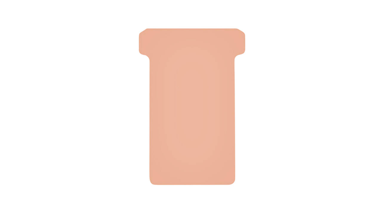 T-kaart Djois formaat 2 48mm roze 100 stuks