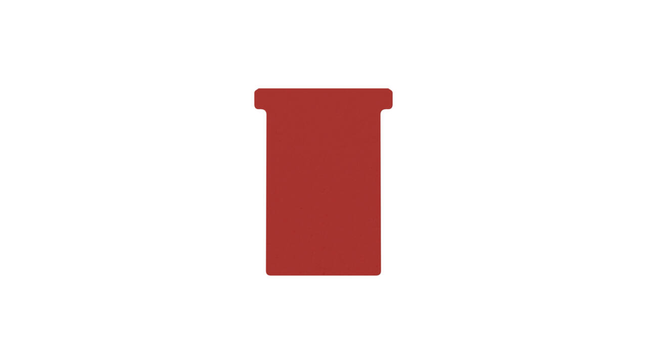 T-kaart Djois formaat 3 77mm rood 100 stuks