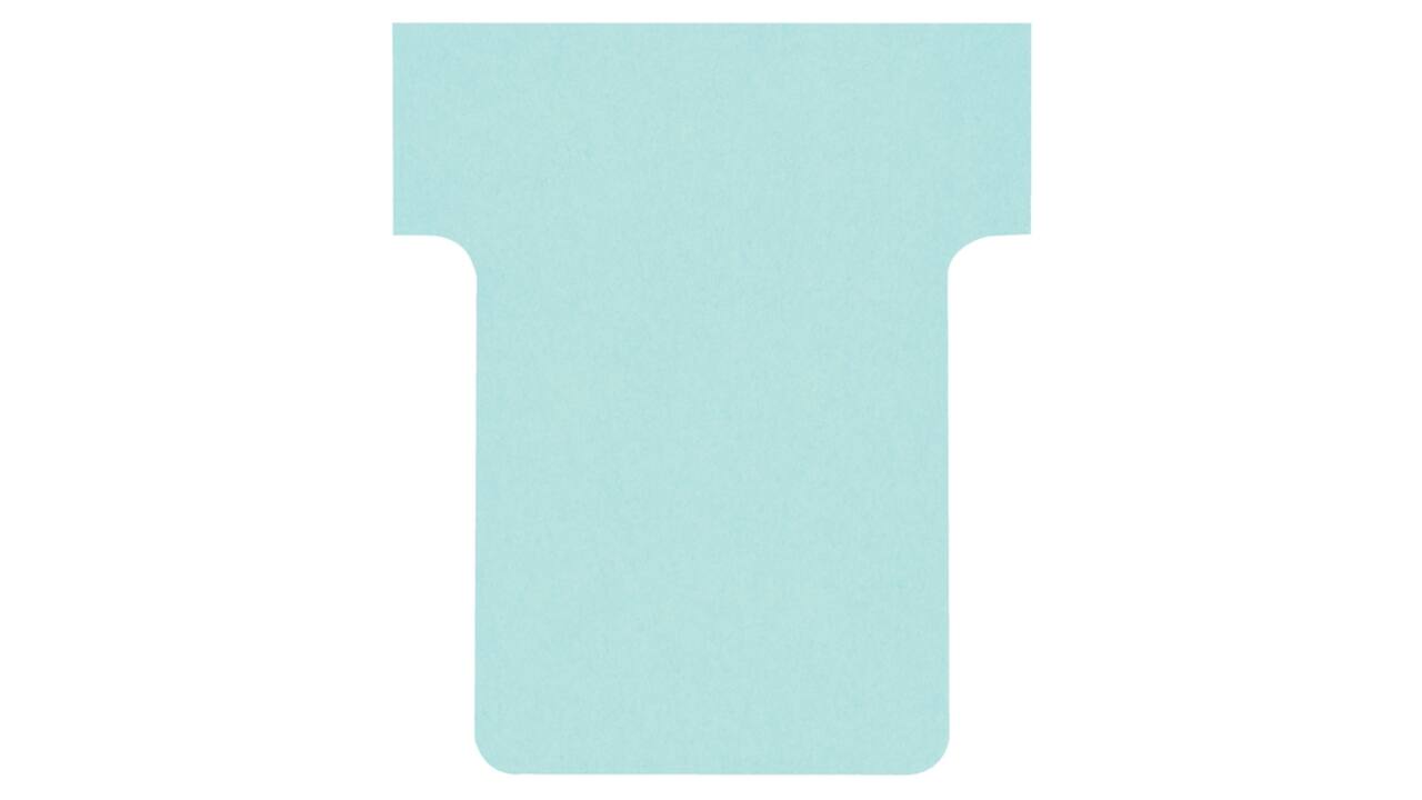 T-kaart Nobo nr 1.5 36mm blauw 100 stuks
