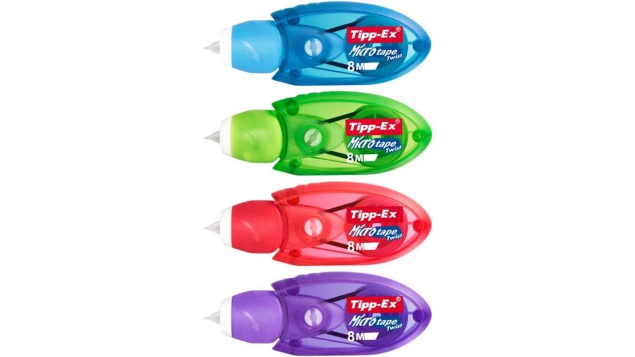 Correctietape Tipp-Ex micro twist 5mmx8m valuepack 40+20 gratis
