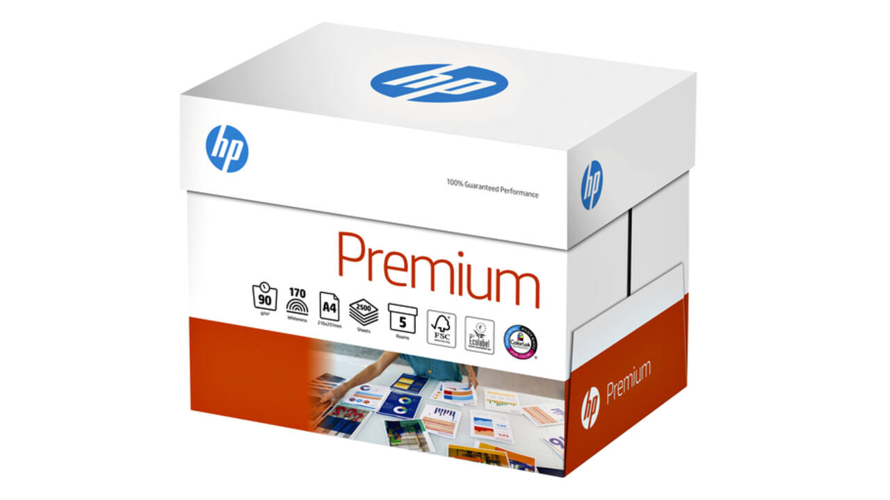 Kopieerpapier HP Premium A4 90gr wit 500vel