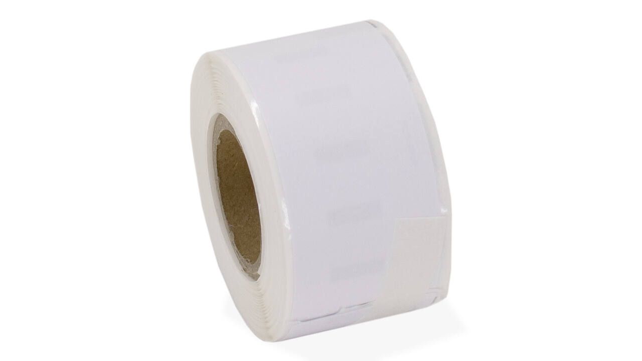 Label etiket Rillprint 99010 89x28mm adres wit (2), geschikt voor LW450