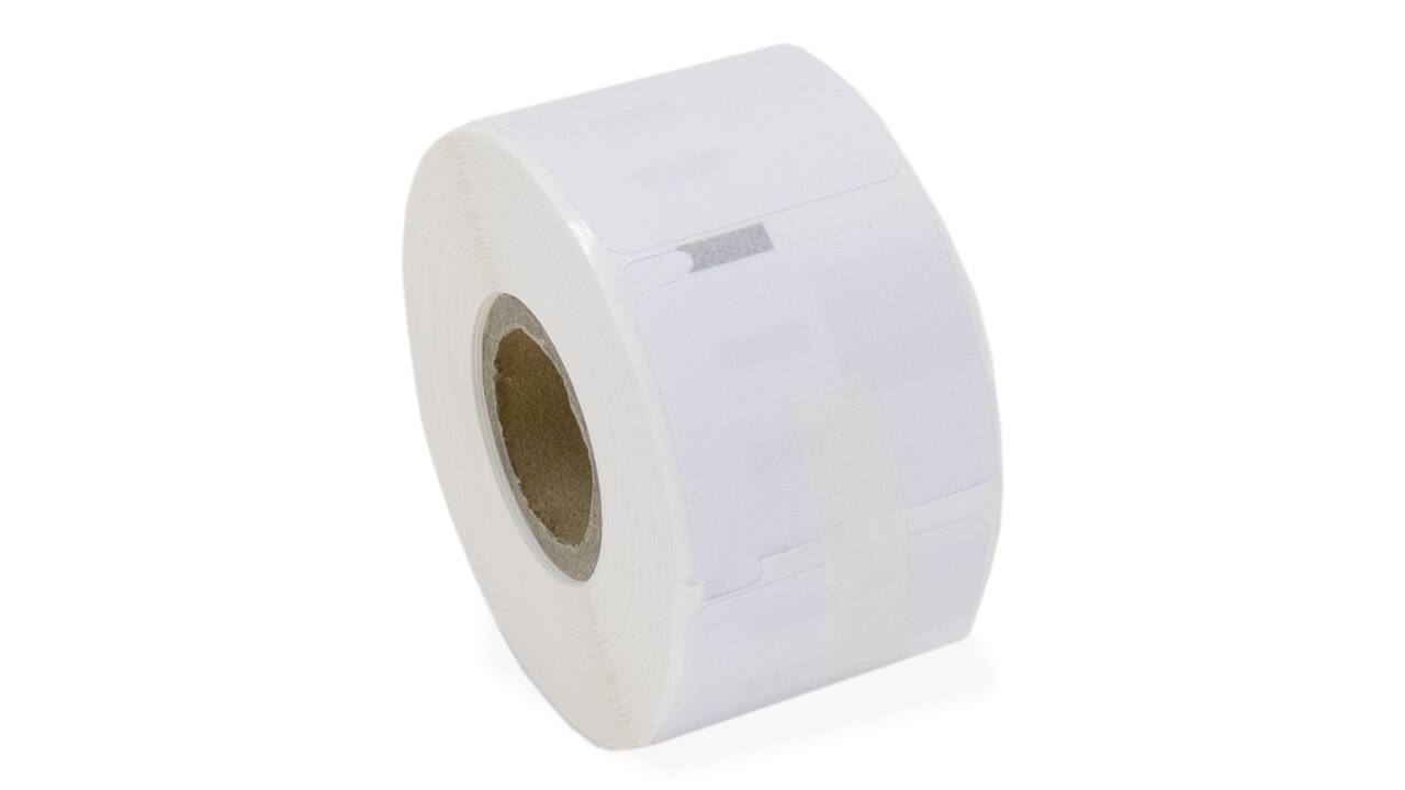 Label etiket Rillprint 99012 89x36mm adres wit (2), geschikt voor LW450