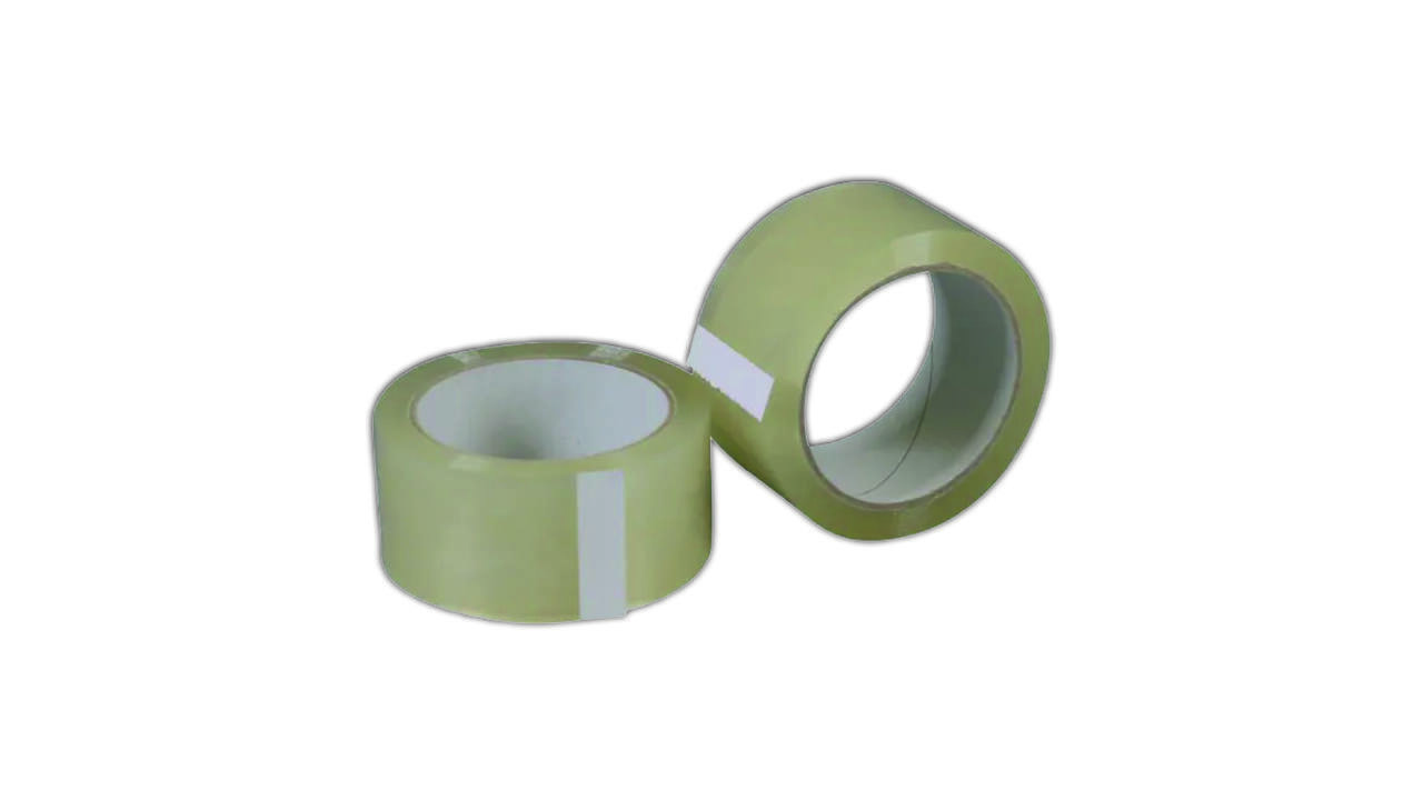 Verpakkingstape 48mmx66m PP acryl high tack, transparant, 35 micron, low noise