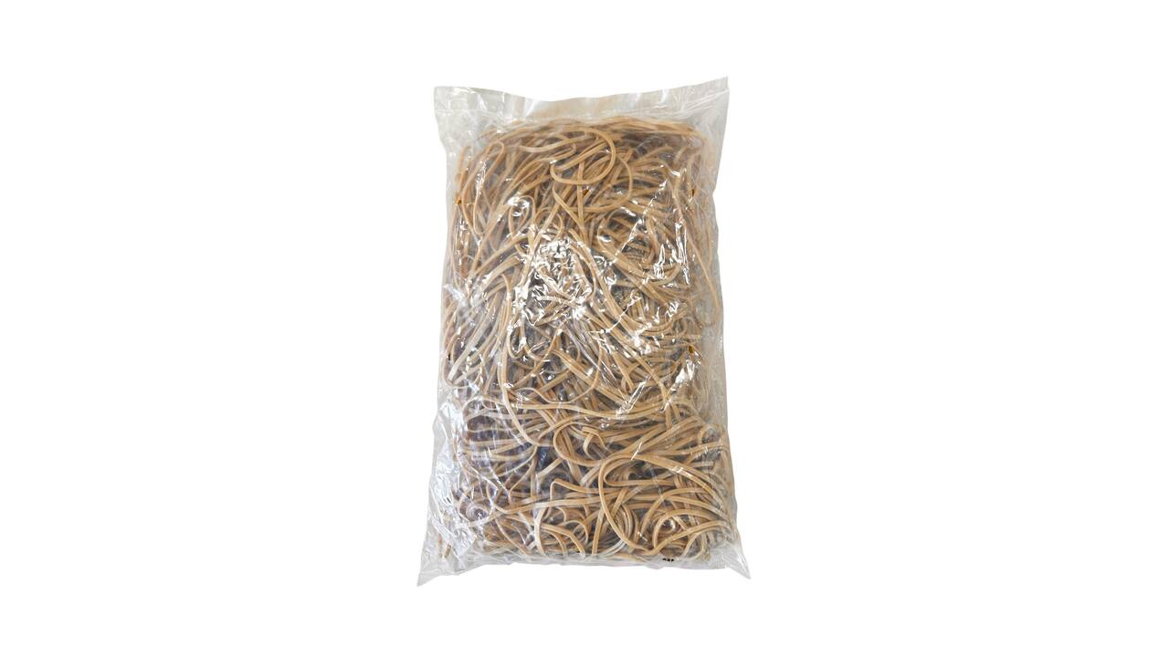 Kar elastiek naturel Ø 305x3x2mm zak 1kg - platgemeten 480mm