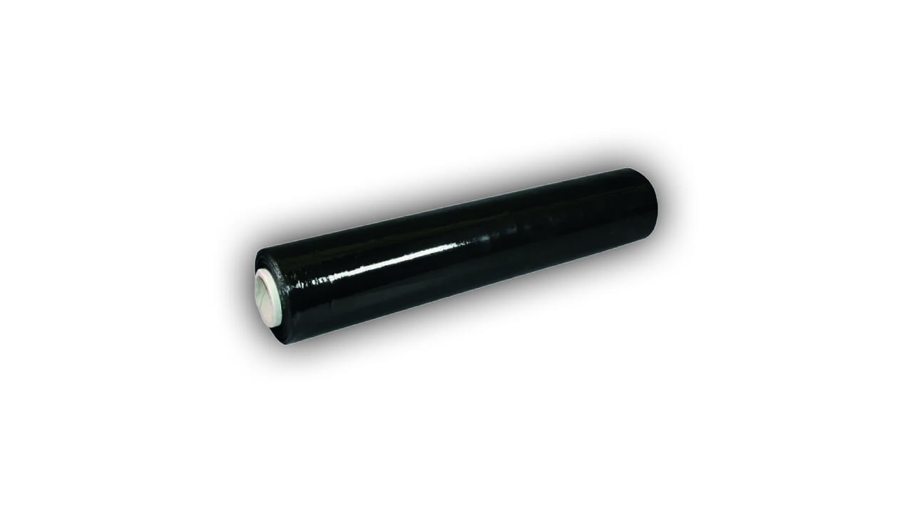 Wikkelfolie 500mmx300m 20mu zwart