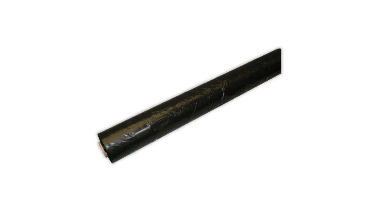 Topvellen 150x180cm 30micron LDPE zwart, 300vel