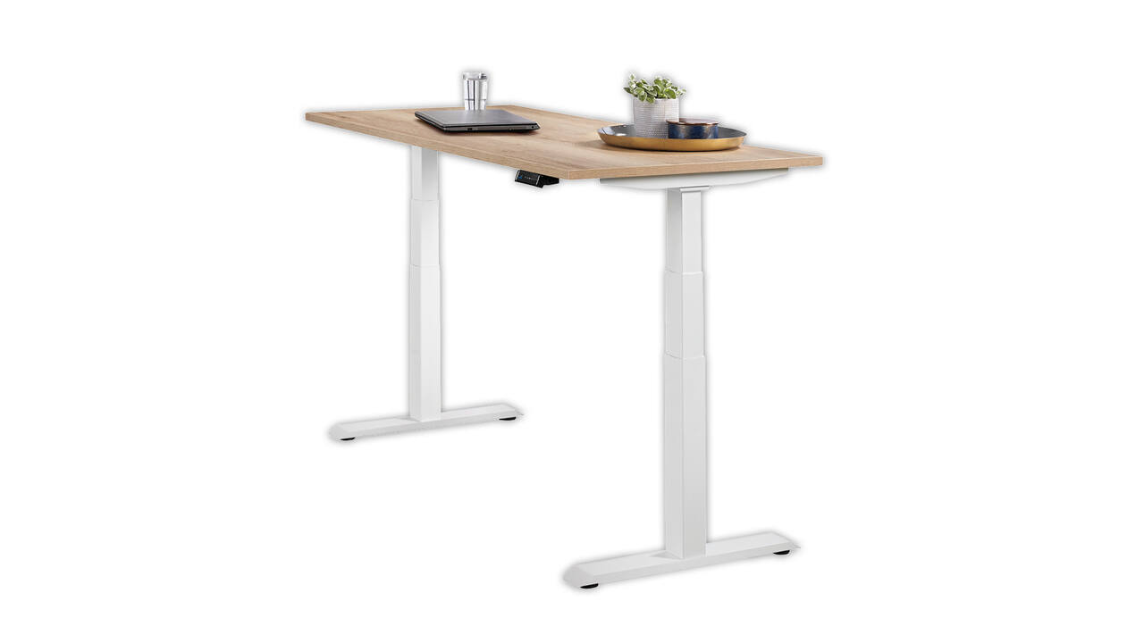 Bureau zit-sta elektrisch 160x80cm 'Business'