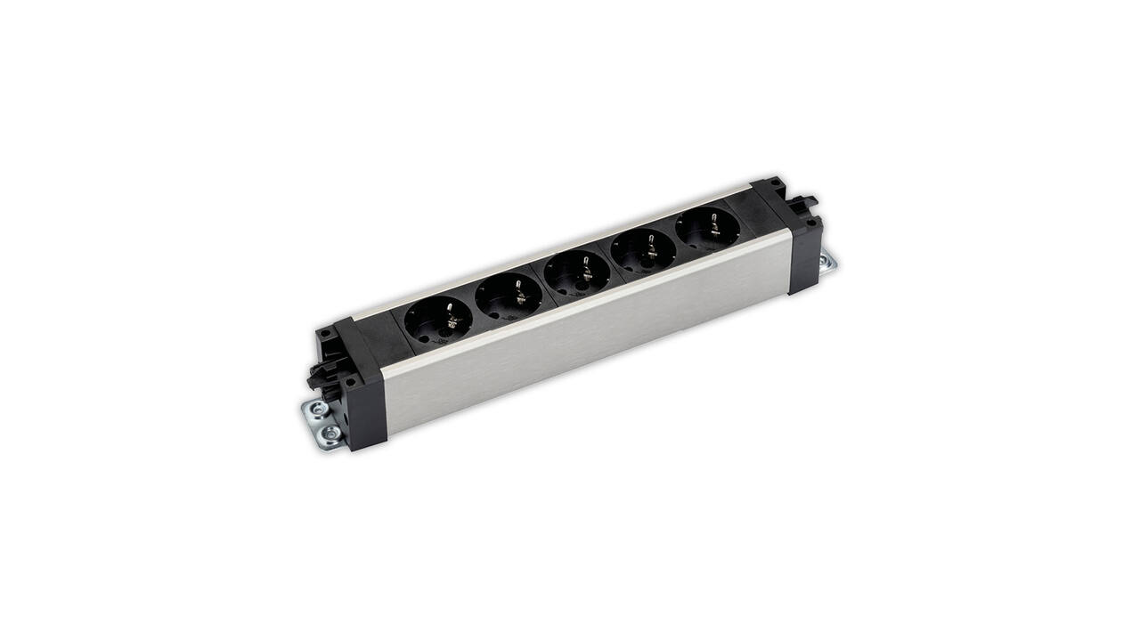 Onderbouw stekkerdoos 5x stroom