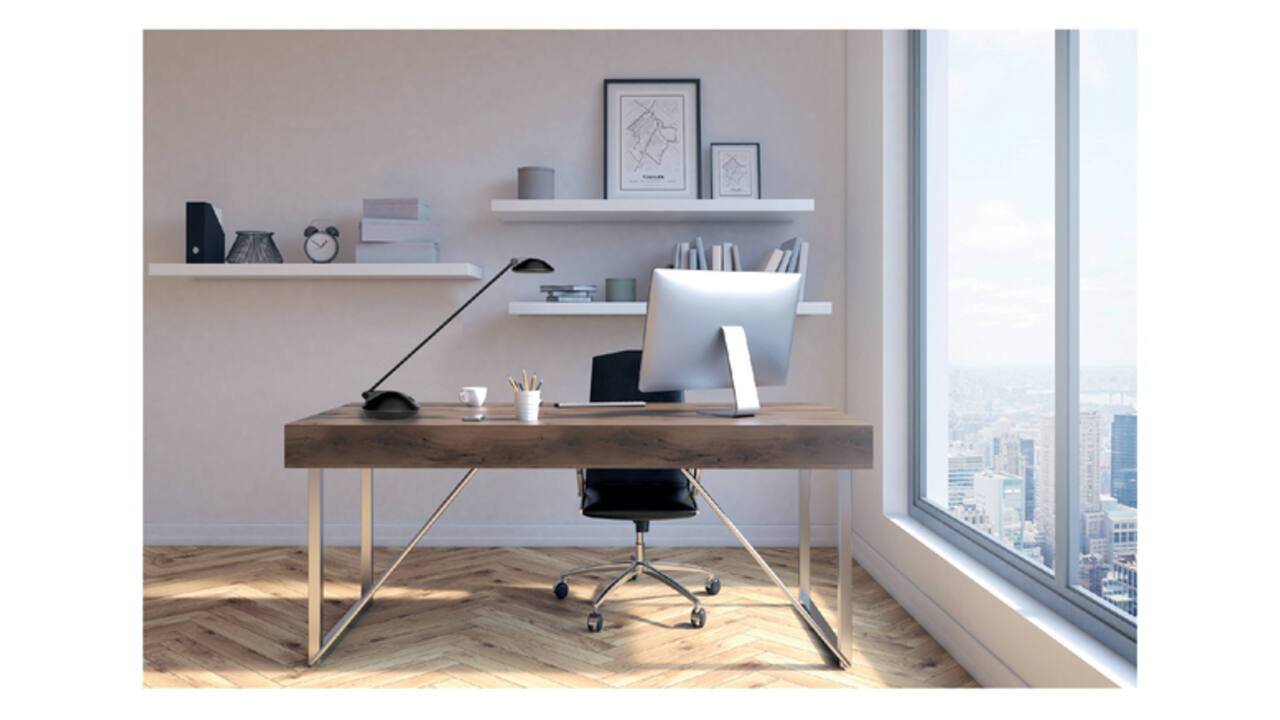 Bureaulamp Unilux Joker led zwart