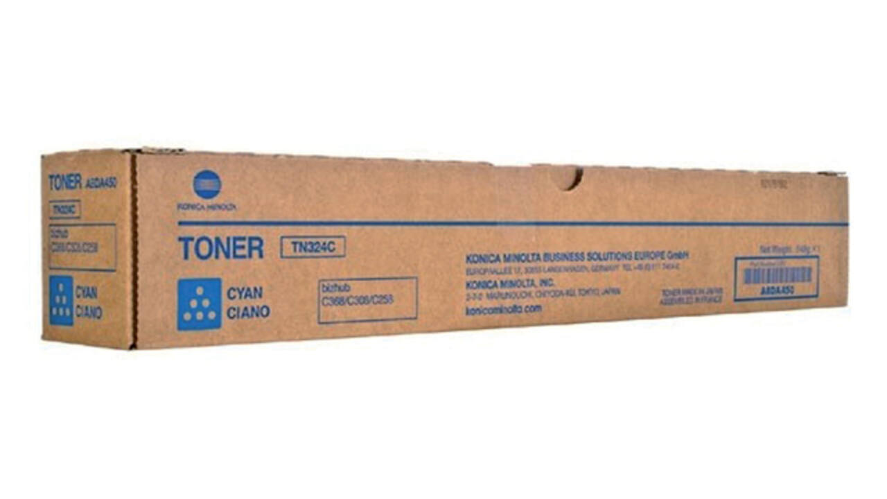 Tonercartridge Konica Minolta A8DA450 TN-324C blauw