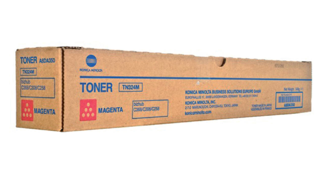 Tonercartridge Konica Minolta A8DA350 TN-324M rood