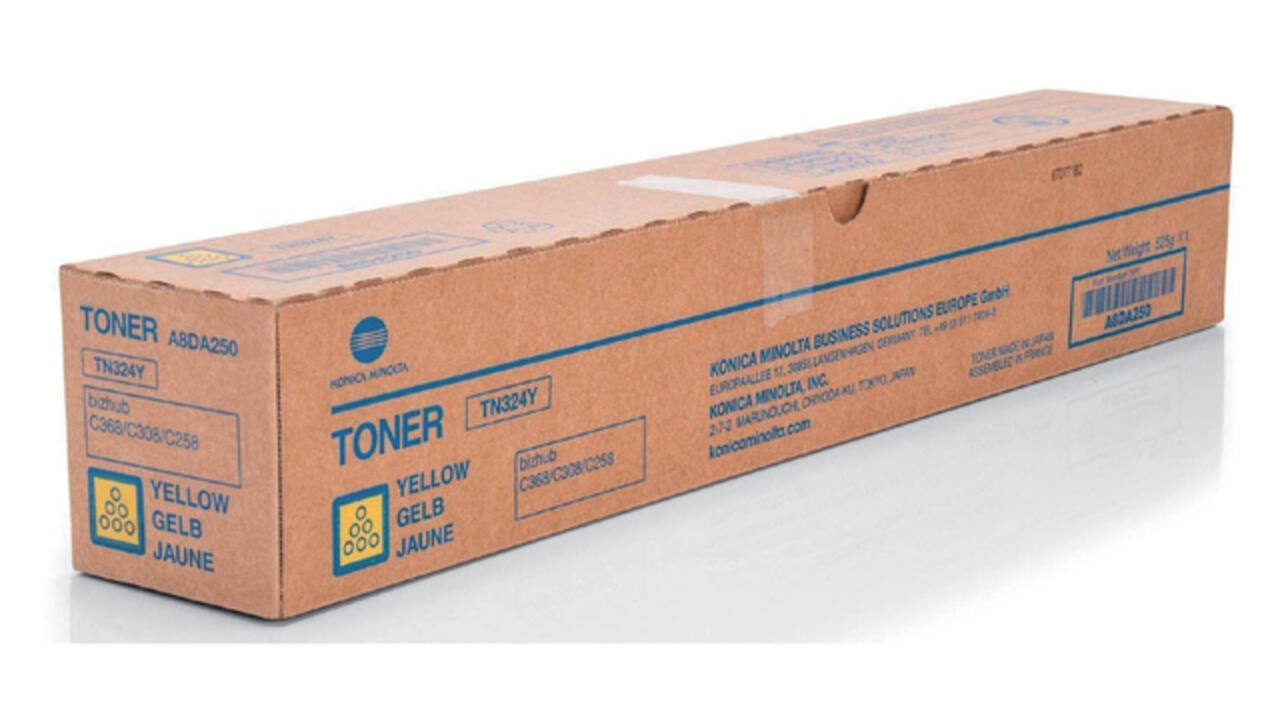 Tonercartridge Konica Minolta A8DA250 TN-324Y geel