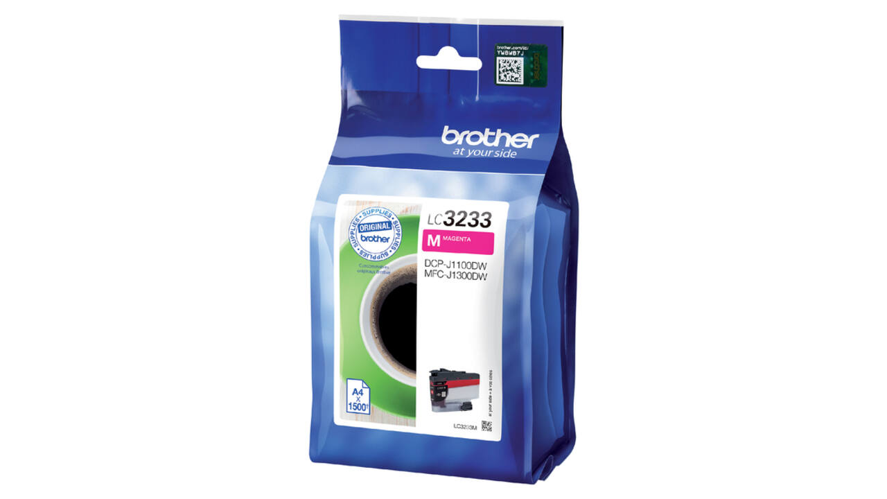 Inktcartridge Brother LC-3233M rood