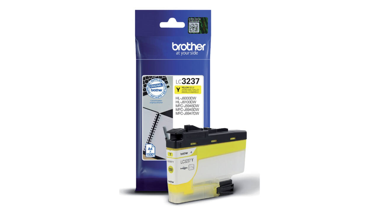 Inktcartridge Brother LC-3237Y geel