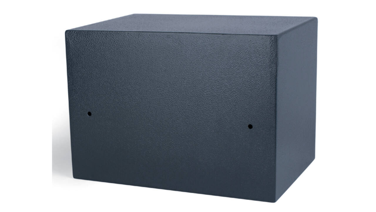 Kluis Pavo met stersleutel 350x250x250mm donkergrijs