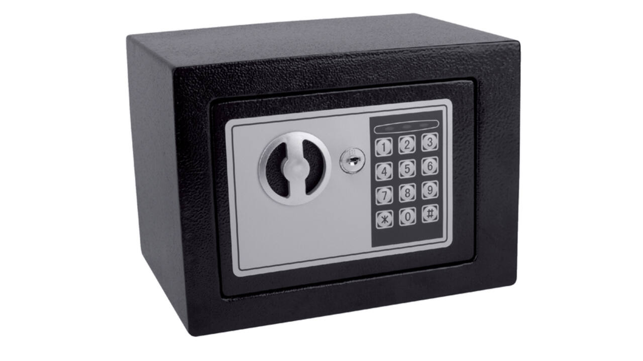 Kluis Pavo mini elektronisch 230x170x170mm zwart