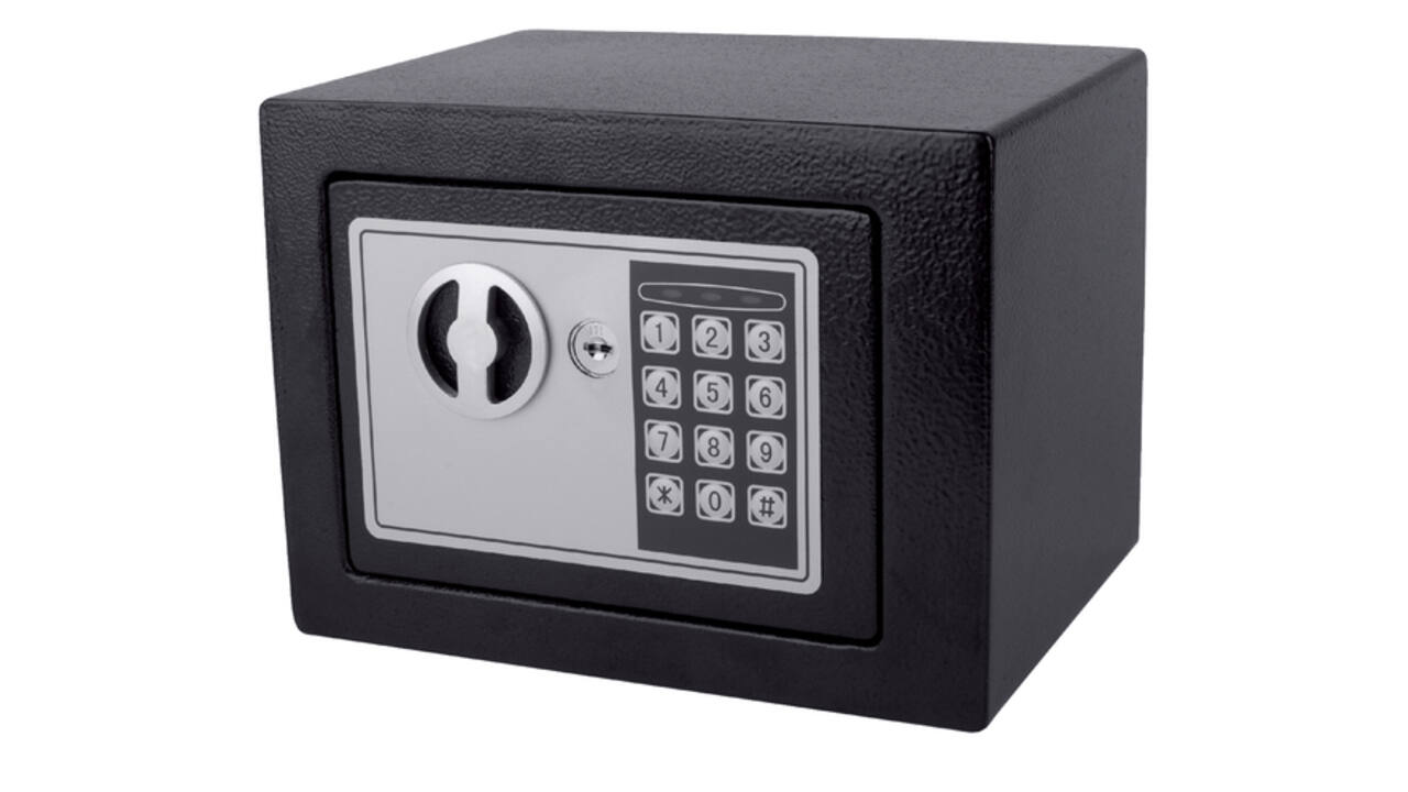 Kluis Pavo mini elektronisch 230x170x170mm zwart