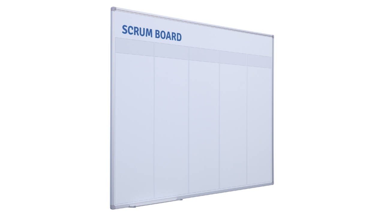 Scrum bord + starterkit scrum 90x120cm