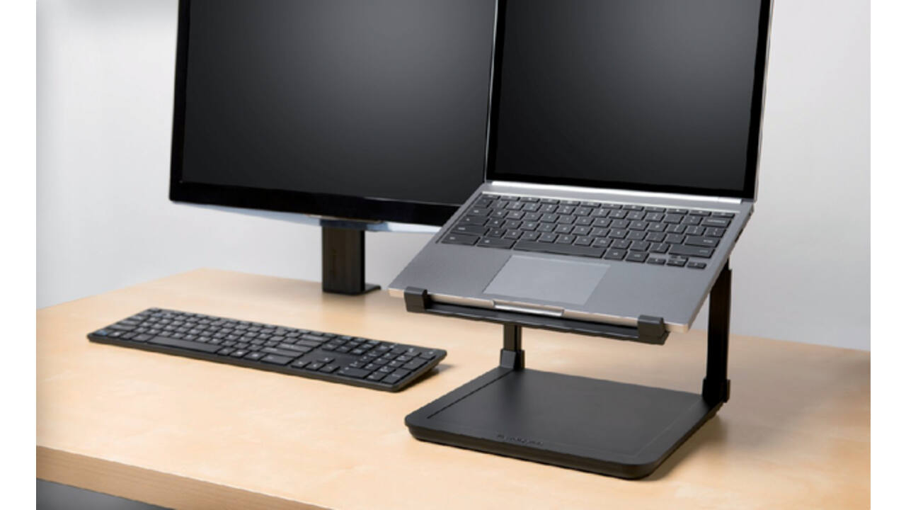 Laptopstandaard Kensington smartfit verhoger zwart