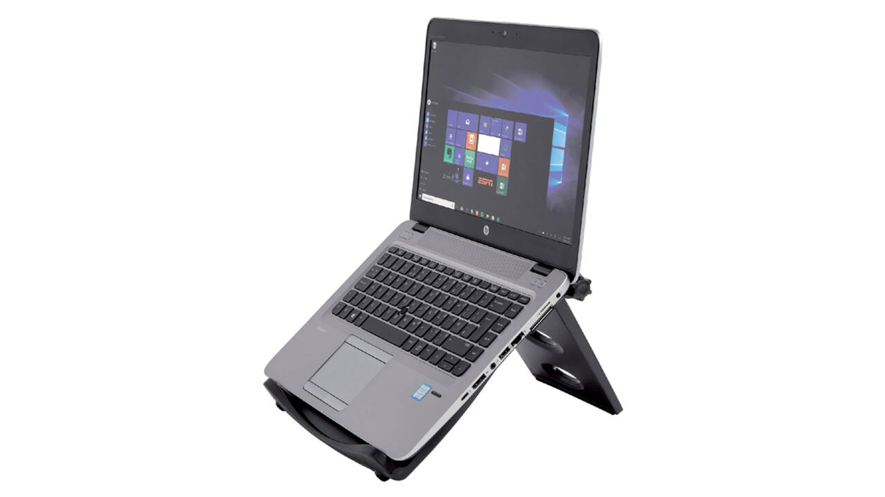 Laptopstandaard Kensington easyriser cooling zwart